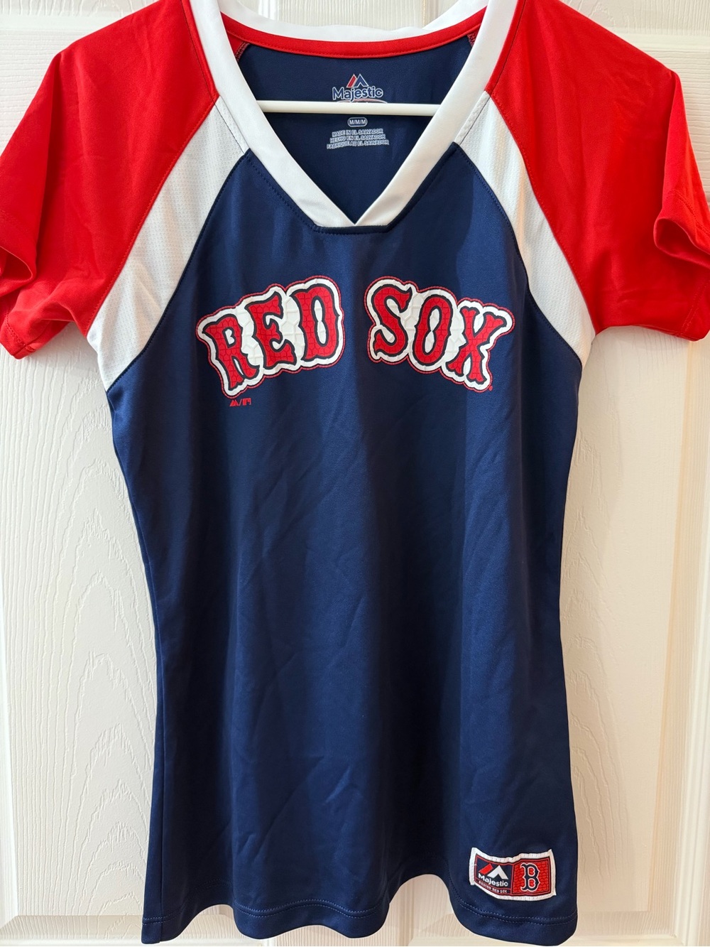 Women’s Boston Red Sox VNeck Jersey Medium